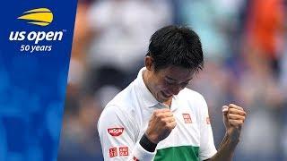 2014 runner-up Kei Nishikori Battles Past Marin Cilic In New York Thriller