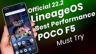 Official LineageOS 22.2 Review | The Game Changer & Minimal Experience on Poco F5