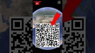 QR Code on Google Earth and Google maps #viral #google #shorts #earth #ytshorts