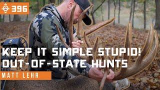 Mindset and Strategies for Out-of-State Deer Hunting w/ Matt Lehr | East Meets West Hunt - Ep 396