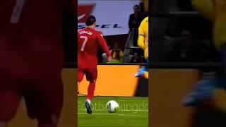 CR7side foot goals #football kingdom