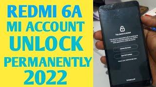 Redmi 6a mi account remove mrt key 2022 | redmi 6a mi account unlock | stock roms