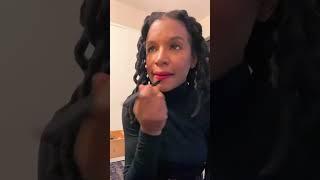 Loc Braidout #locs #semifreeformlocs #locstyles #grwm #blackgirlmagic