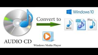 How to convert CD Audio Track (cda) to other formats such as MP3 and WAV with Windows Media Player