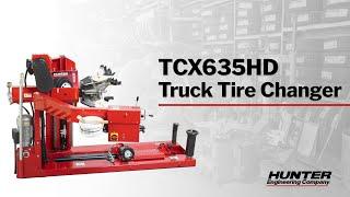 The Hunter TCX635HD Tire Changer