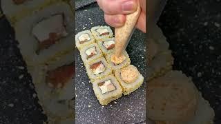 Шапочка для запечённых роллов  #sushi #суши