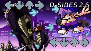 THE NEW D-SIDE REMIXES ARE INSANE. (Friday Night Funkin, D-Sides 2.6 Sonic.exe Ourple Guy Update)