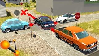 Меня ЗАКАЗАЛИ | ТРАФИК Против МЕНЯ - BeamNg Drive