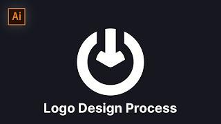 How to Design Creative Tech Logo in Illustrator | #logodesignprocess | SoftAsia Tech