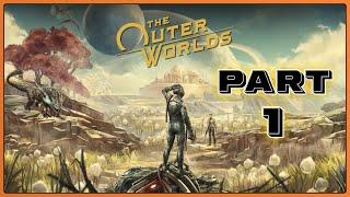 THE OUTER WORLDS FIRST PLAYTHROUGH HARDEST DIFFICULTY PART 1 (2/2)