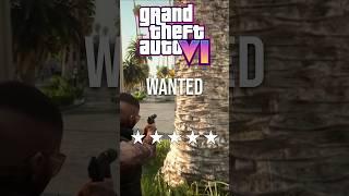 Wanted Level Logic in GTA 6...