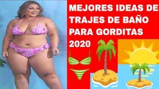 Moda verano y bellos trajes de baño para gorditas 2020