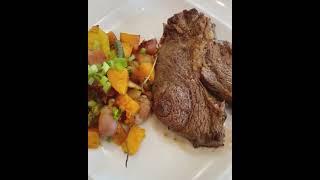 Sheet Pan Sweet Potato and Bacon
