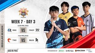  LIVE | MPL PH S14 | FILIPINO - Week 7 Day 3