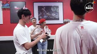 [INDO SUB] 190529 [BANGTAN BOMB] Who made a surprise visit?!