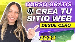 Como CREAR UNA PAGINA WEB EN WORDPRESS DESDE CERO 2024 TUTORIAL