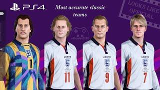 classic England pes 2020 [PS4] (updated) pes 20