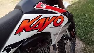 Обзор на Kayo T2 Enduro 2017. Сравнение с Kayo T2 2014 года. Тест-драйв. Обкатка. Замена масла