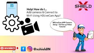 HDLiveCam APP Camera Setup - Full Set up Video Tutorial