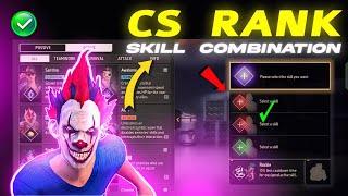 CS ranked character Combination 2024 | Best character combination in Free Fire