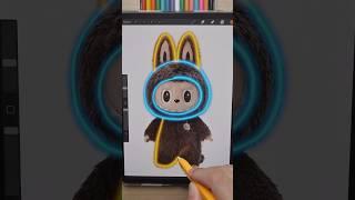 I Drew Labubu Like This️ #art #drawing
