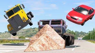 Crazy Truck Rampage #1 - BeamNG Drive Crashes | CrashBoomPunk