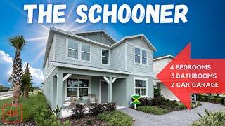 New Homes in Apopka Florida.  The Schooner 3 Bedrooms New Home Tour