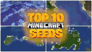 TOP 10 BEST SURVIVAL ISLAND SEEDS For Minecraft! (Java Edition 1.16.5)