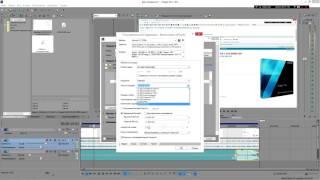 Как сохранять видео в Sony Vegas Pro 13