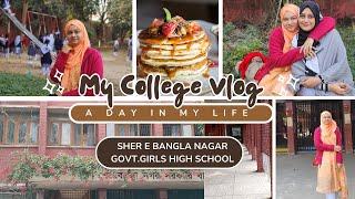 Sher E Bangla Govt. Girls High School, Agargaon,Dhaka | College Vlog Experience |#collegevlog #vlog