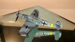 Немецкий истребитель MESSERSCHMITT BF-109 F-2 1/72 Звезда