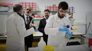 Santander Bank representatives (Universia network) visit CQM