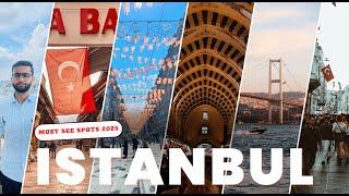 "Istanbul’s Must-See Spots: Istiklal Street, Galata Tower, Grand Bazaar, and Arasta Bazaar!"