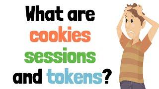 Difference between cookies, session and tokens