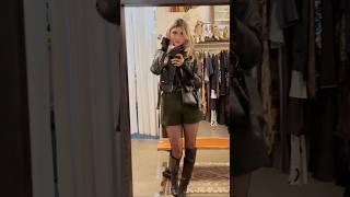Crossdresser Shopping #Boots #nylon #outfit #mtf #transformation