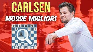 Le 5 Mosse Migliori di Carlsen *incredibile*