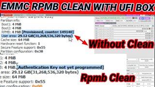 How Clean RPMB Counter Ufi Box | Samsung Emmc rpmb Clean with Ufi box | rpmb clean ufi box | NMTS |