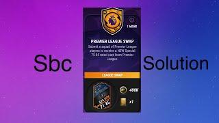 PREMIER LEAGUE SWAP SBC | EASIEST WAY| LIVE SBC | BLACK FRIDAY | LEAGUE SWAP|MADFUT 23 SBC SOLUTIONS