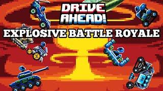 EXPLOSIVE CARS BATTLE ROYALE! Drive Ahead!