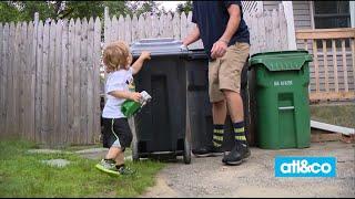 Little Boy Loves the Garbage Man