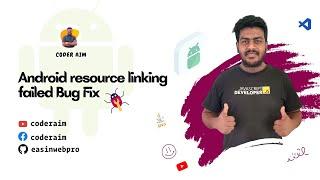 How to Fix Android Resource Linking Failed