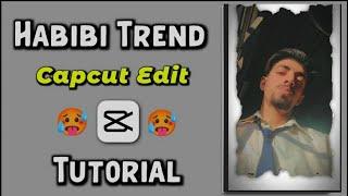 Habibi Trend Capcut Editing | Tiktok Viral Video Editing Tutorial || new Templates || TECHINSPEC ||