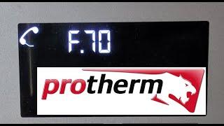 ошибка F70 электрический котёл Protherm Скат RAY 6 KE/14