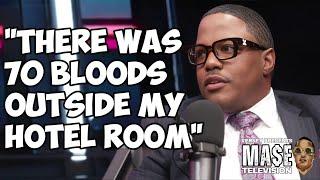 Mase tells Cam'ron he was trapped in his hotel room when Biggie Died.