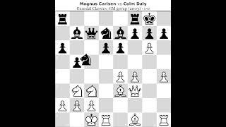 Magnus Carlsen Vs Colm Daly