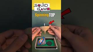 Make Best Spinning Top From Squid Game | Cardboard Paper #shorts #squidgame