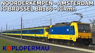 Train Simulator 2022: Intercity Brussel 9215 van Noorderkempen naar Amsterdam Centraal