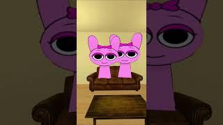 Escape Nextbots Sprunki Durple, Brud And Pinki #gmod