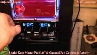 Scythe Kaze Master Pro 5.25" 6-Channel Fan Controller Review