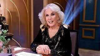 "I NEVER WEAR A WIG": Mirtha JOKE about her HAIR after showing off her BLACK dress with GOLD embr...